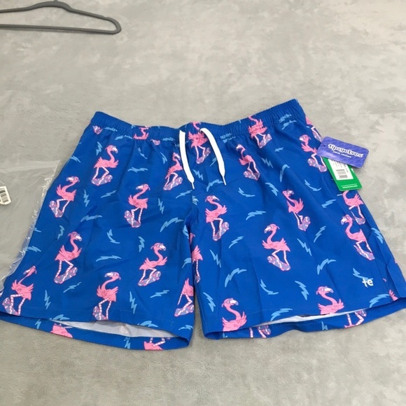 Tipsy Elves Men's Board  of Paradise Swim Trunks Size XXL New - Picture 1 of 12